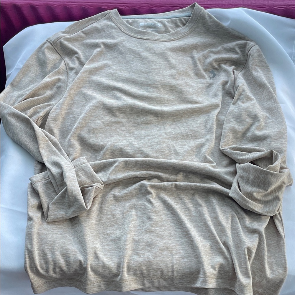 Reel Legends Tan Freeline Shirt Long sleeves